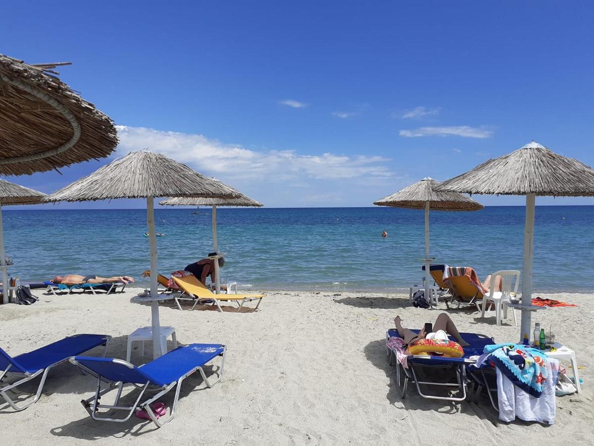 Hotel Zografos Paralia Katerinis Bagian luar foto