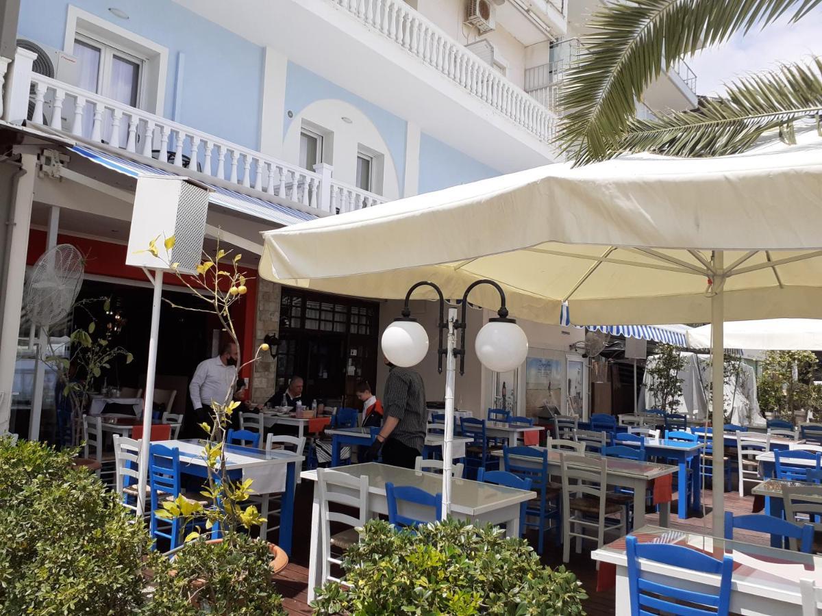 Hotel Zografos Paralia Katerinis Bagian luar foto